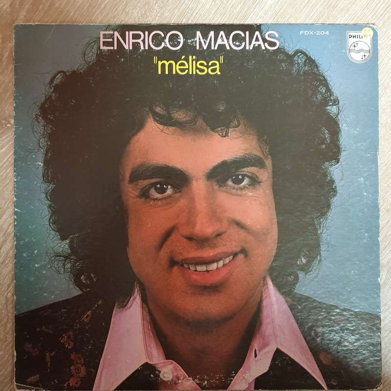 Enrico Macias - Melisa -  Vinyl LP Record - Opened  - Very-Good+ Quality (VG+)