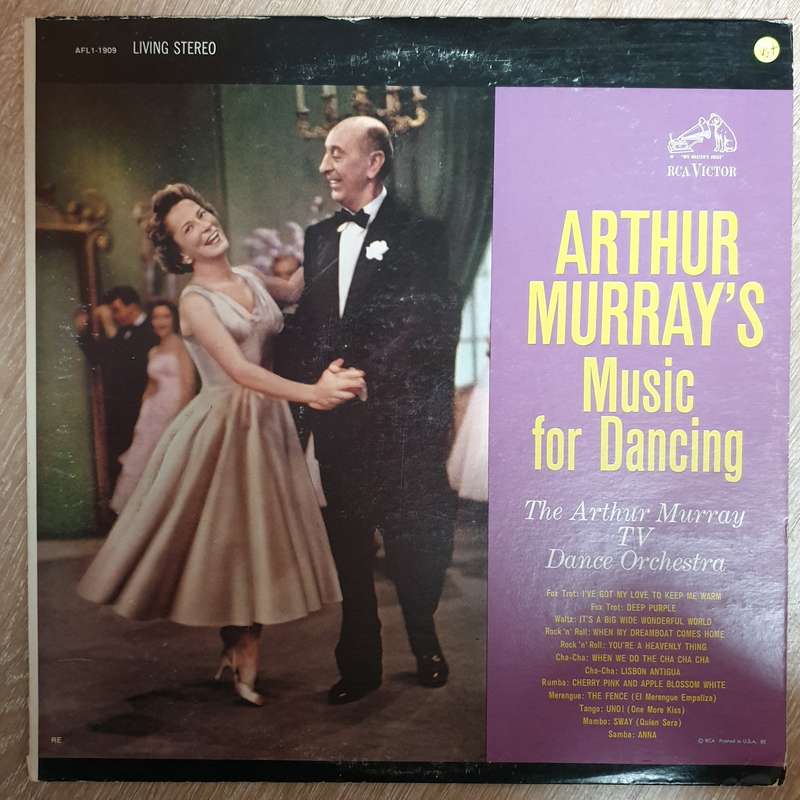 Arthur Murray - Music For Dancing -  Vinyl LP Record - Very-Good+ Quality (VG+)