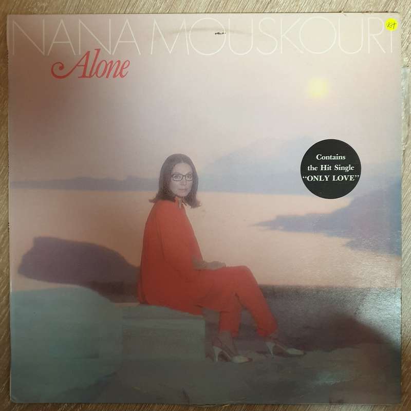 Nana Mouskouri - Alone -  Vinyl LP Record - Very-Good+ Quality (VG+)