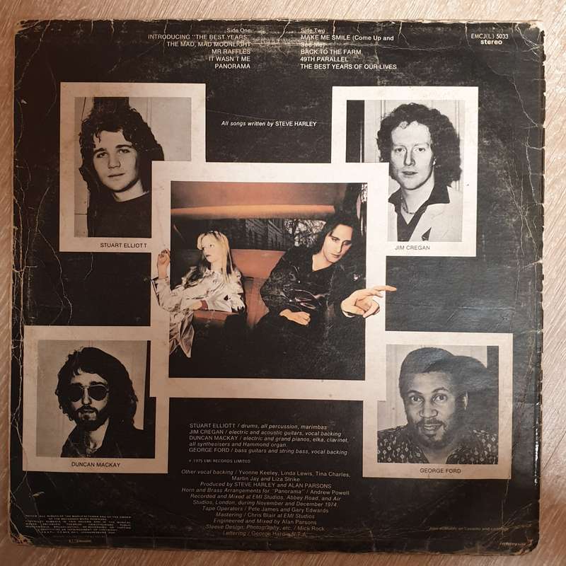 Steve Harley & Cockney Rebel - Vinyl LP Record - Very-Good Quality (VG)
