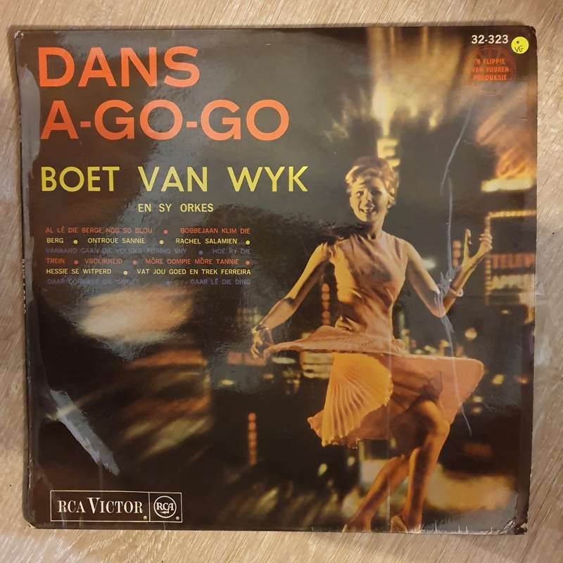 Boet van Wyk - Dans A Go Go - Vinyl LP Record - Opened  - Very-Good Quality (VG)