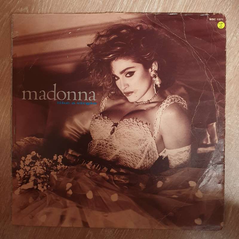 Madonna  Like A Virgin - Vinyl LP Record - Opened  - Very-Good Quality (VG)