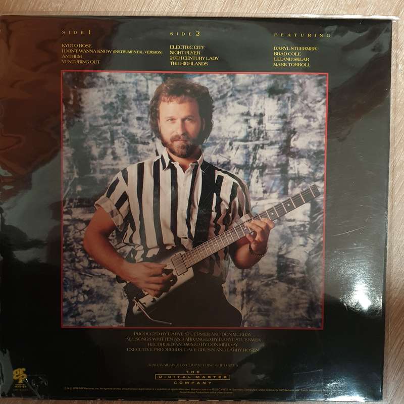 Daryl Stuermer  Steppin' Out - GRP Digital Master - Vinyl LP Record - Opened  - Very-Good+ ...