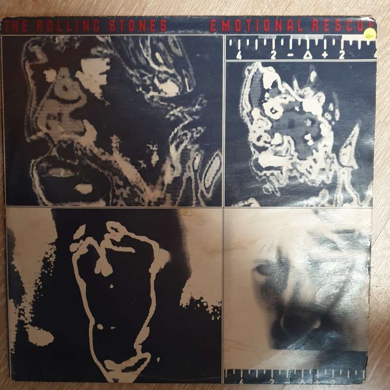 The Rolling Stones - Emotional Rescue (SA Pressing) - Vinyl LP Record - Very-Good+ Quality (VG+)