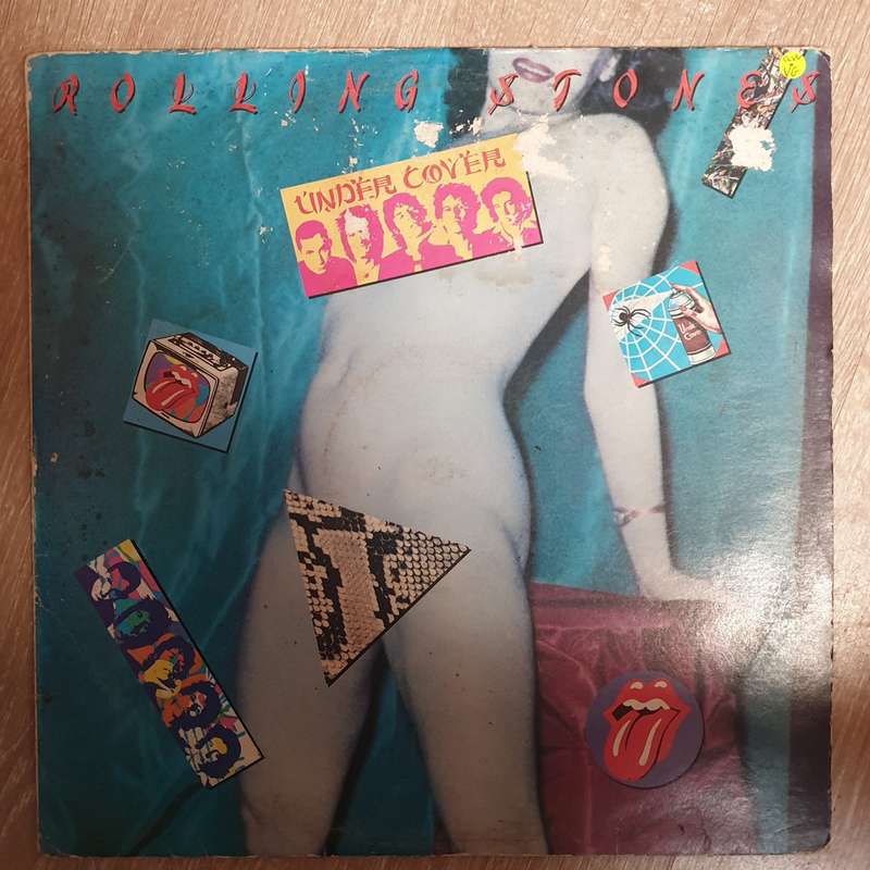 Rolling Stones  Undercover  - Vinyl LP Record - Opened  - Very-Good Quality (VG)
