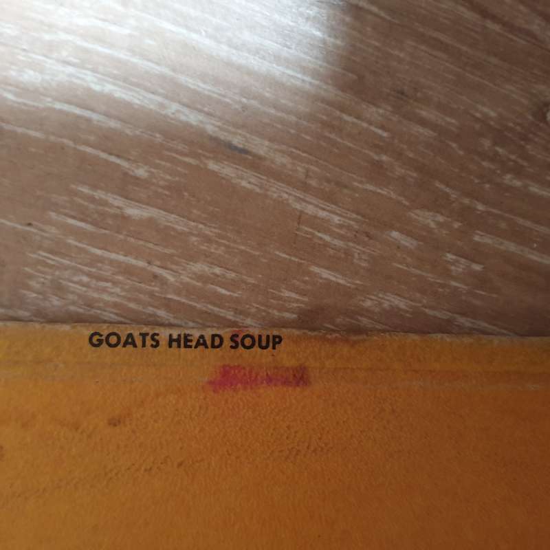 The Rolling Stones  Goats Head Soup (With Goats Head Poster) -  Vinyl LP Record (VG+)