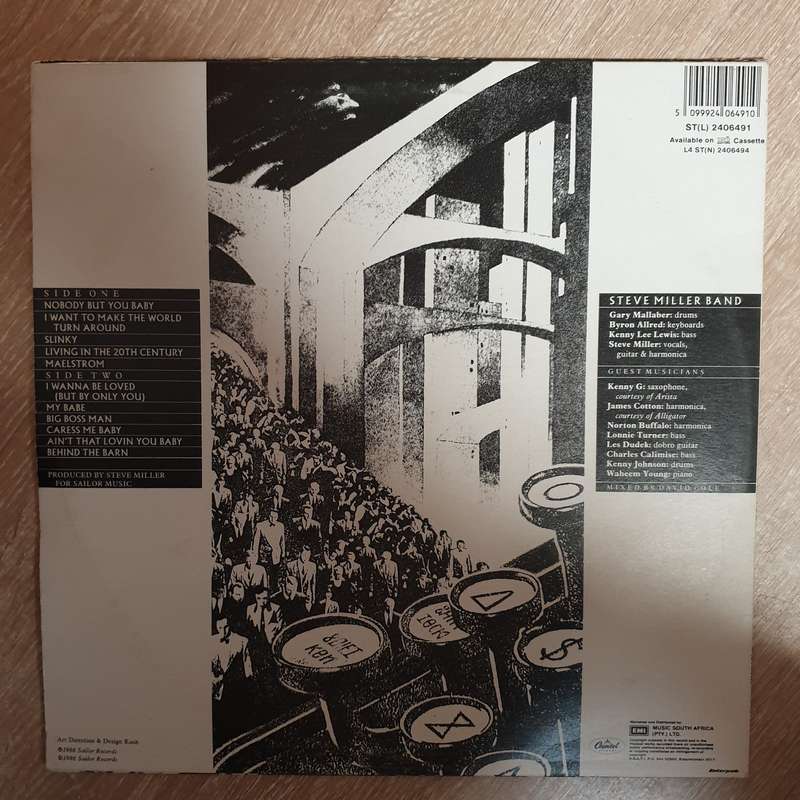 Steve Miller Band  Living In The 20th Century  Vinyl LP Record - Opened  - Very-Good+...