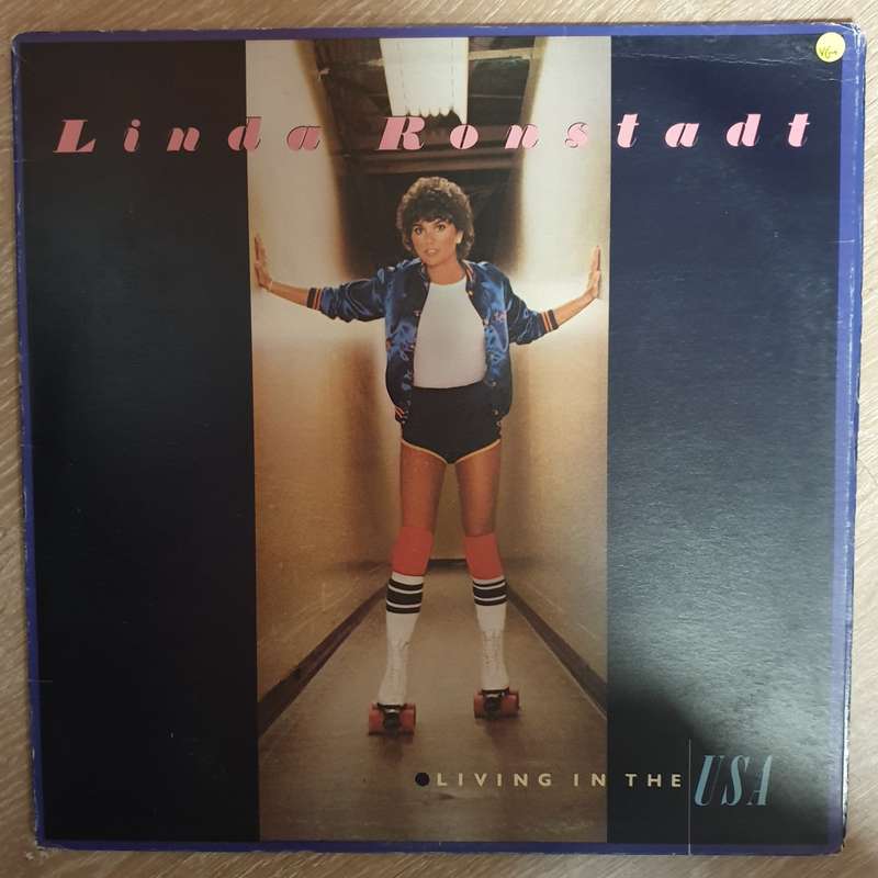 Linda Ronstadt - Living In The USA - Vinyl LP Record - Very-Good+ Quality (VG+)
