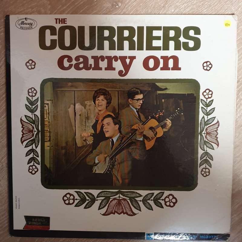 The Courriers  The Courriers Carry On - Vinyl LP Record - Opened  - Very-Good+ Quality (VG+)