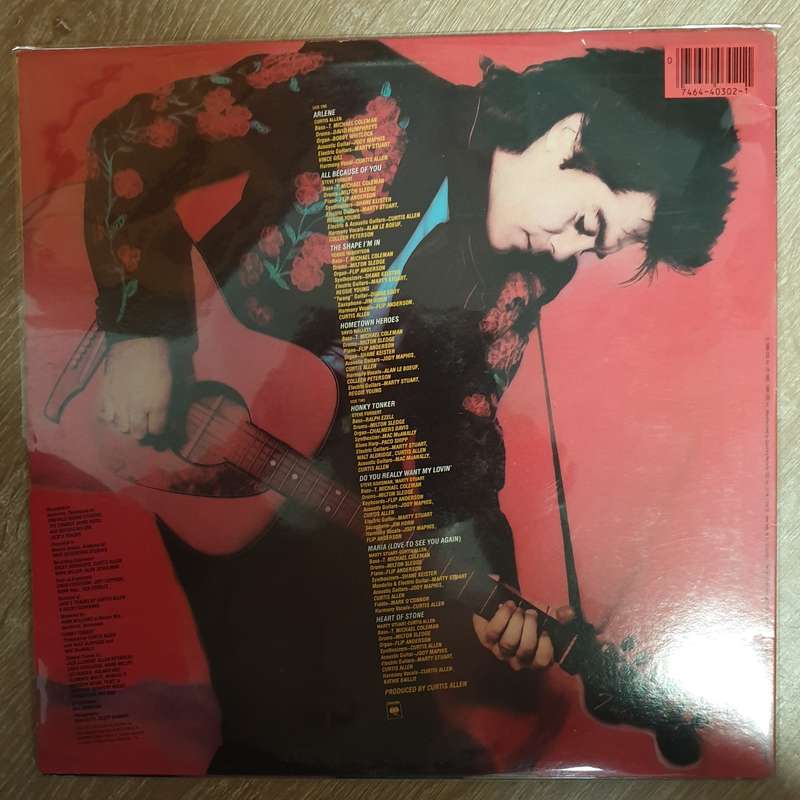 Marty Stuart  Marty Stuart - Vinyl LP Record - Opened  - Very-Good+ Quality (VG+)