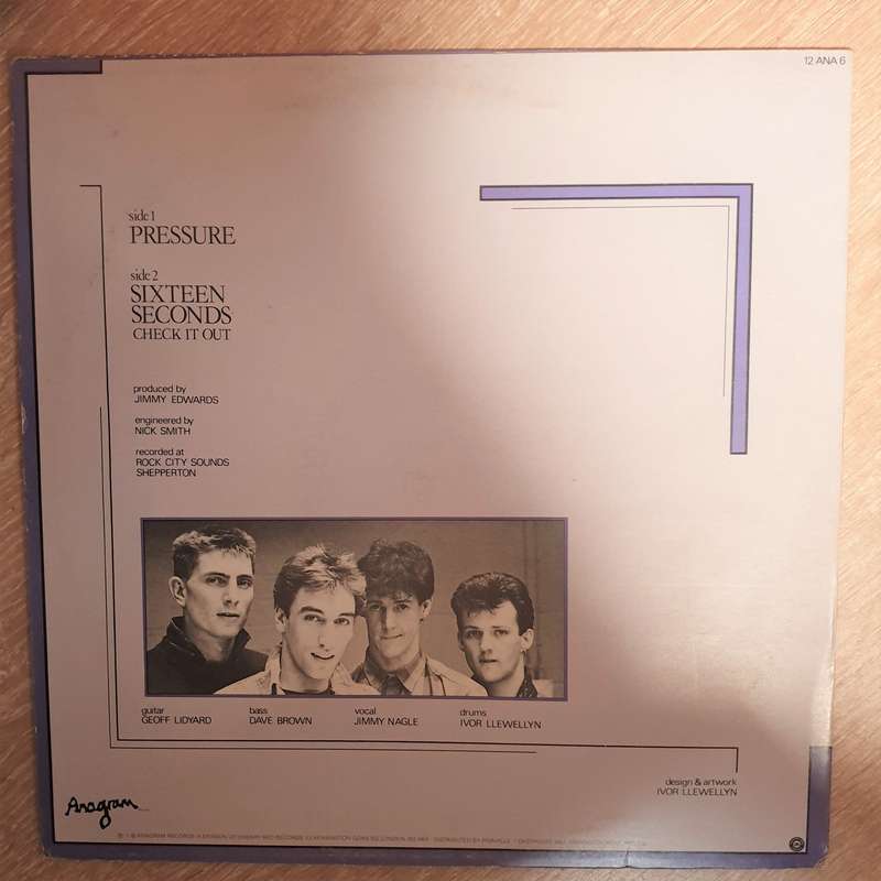 Pressure  Pressure - Vinyl LP Record - Opened  - Very-Good+ Quality (VG+)