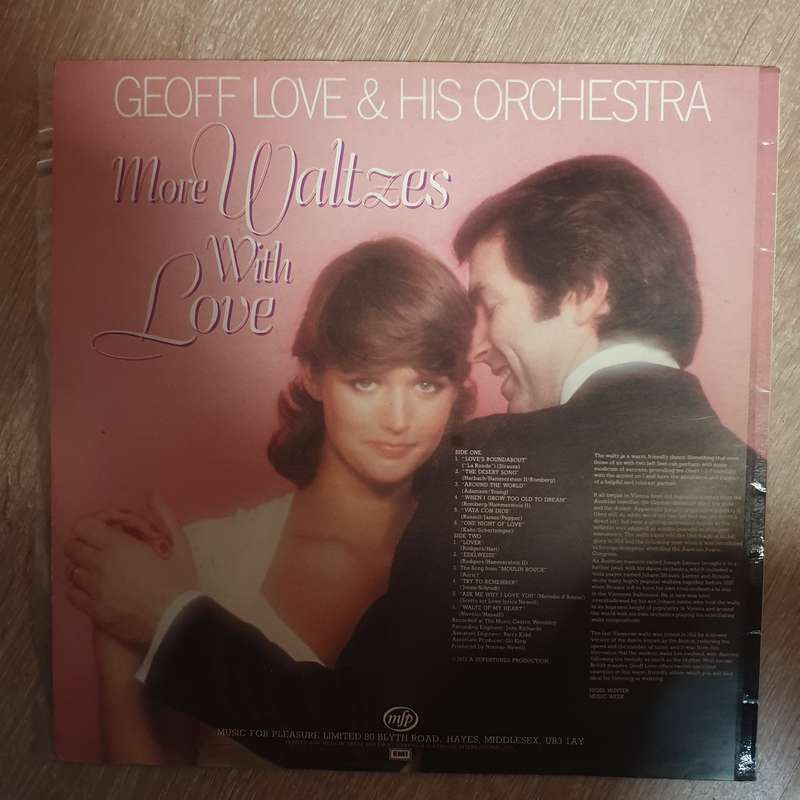 Geoff Love and His Orchestra - More Waltzes With Love - Vinyl LP Record - Opened  - Very-Good+ Qu...