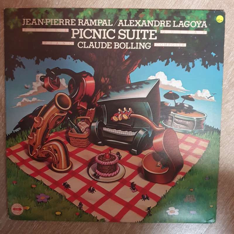 Jean-Pierre Rampal / Alexandre Lagoya / Claude Bolling  Picnic Suite - Vinyl LP Record (VG+)