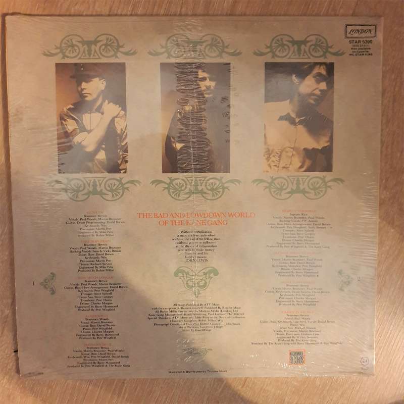 The Kane Gang  The Bad And Lowdown World Of The Kane Gang - Vinyl LP Record - Sealed