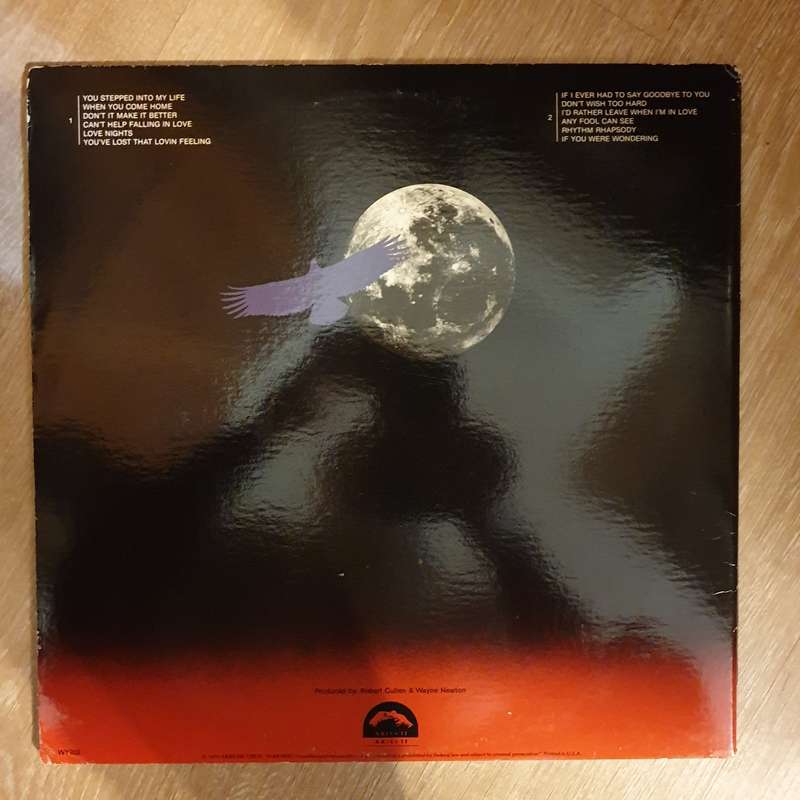 Wayne Newton  Night Eagle 1 - Vinyl LP Record - Opened  - Very-Good+ Quality (VG+)