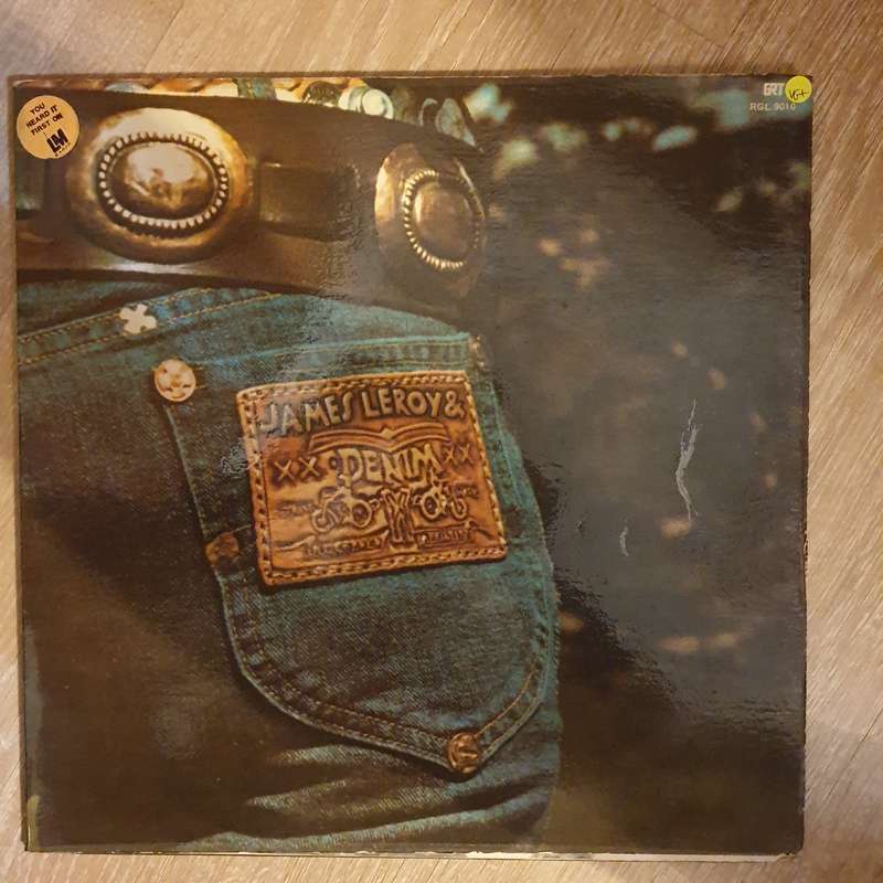 James Leroy With Denim  James Leroy With Denim - Vinyl LP Record - Opened  - Very-Good+ Qua...