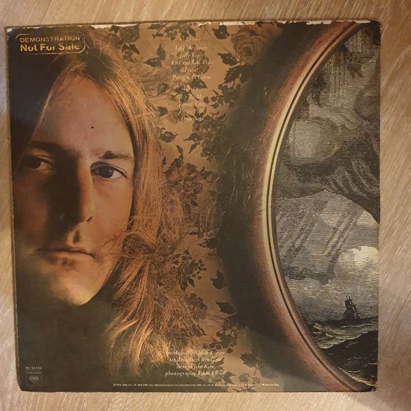 Roger McGuinn  Cardiff Rose - Vinyl LP Record - Opened  - Very-Good+ Quality (VG+)