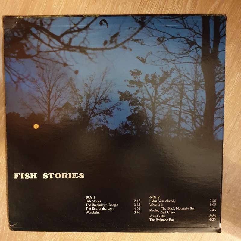 David Lutken  Fish Stories - Vinyl LP Record - Opened  - Very-Good+ Quality (VG+)
