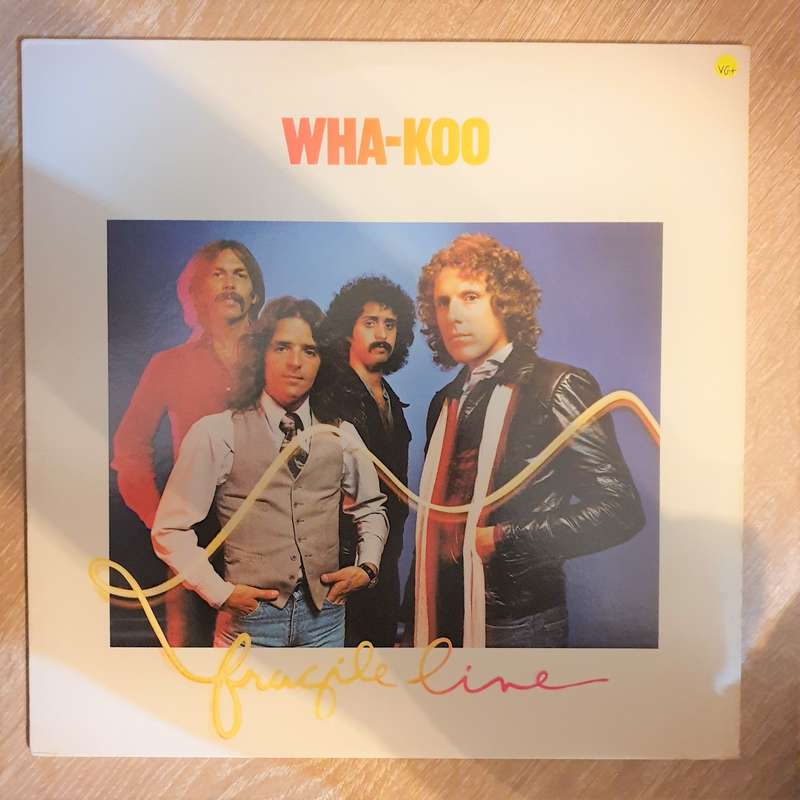 Wha-Koo  Fragile Line - Vinyl LP Record - Opened  - Very-Good+ Quality (VG+)