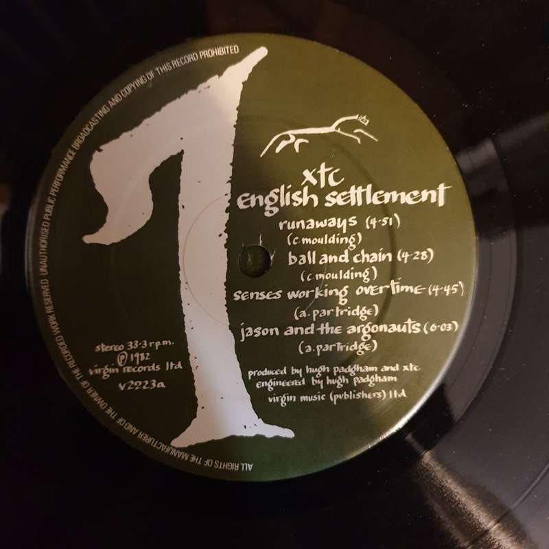 XTC  English Settlement - Double Vinyl LP Record - Opened  - Very-Good+ Quality (VG+)