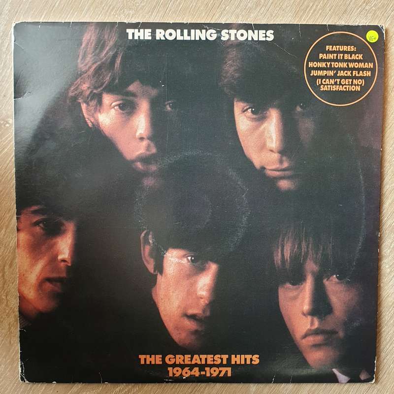 The Rolling Stones - The Greatest Hits 1964-1971 - Vinyl LP Record - Opened  - Very-Good+ Quality...