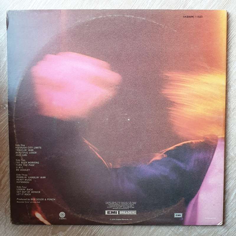 Bob Seger & The Silver Bullet Band  Live Bullet - Double Vinyl LP Record - Opened  - Very-Good...