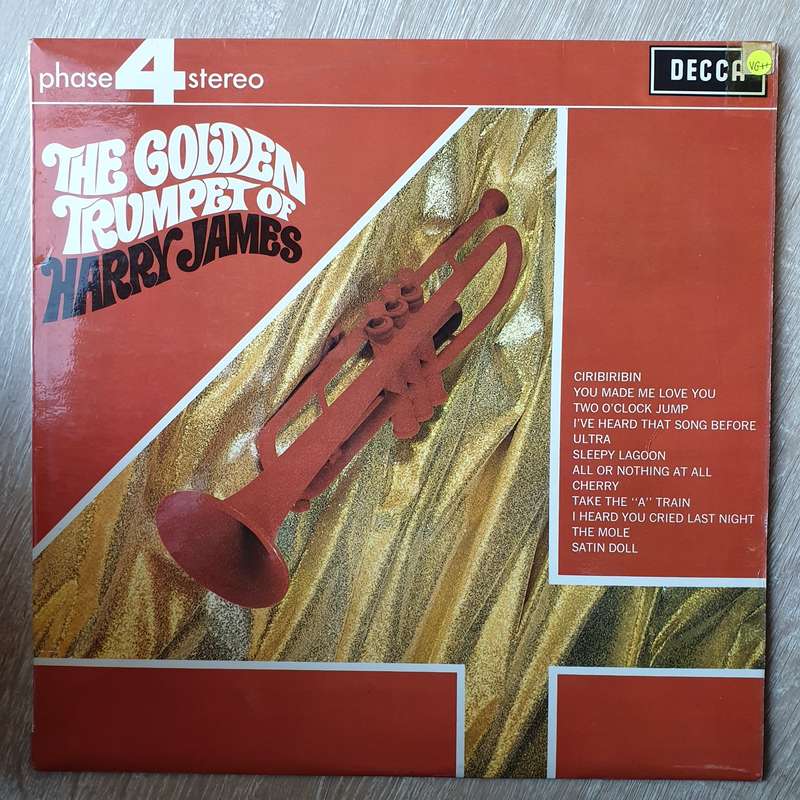 Harry James And His Orchestra  The Golden Trumpet Of Harry James - Vinyl LP Record - Opened...