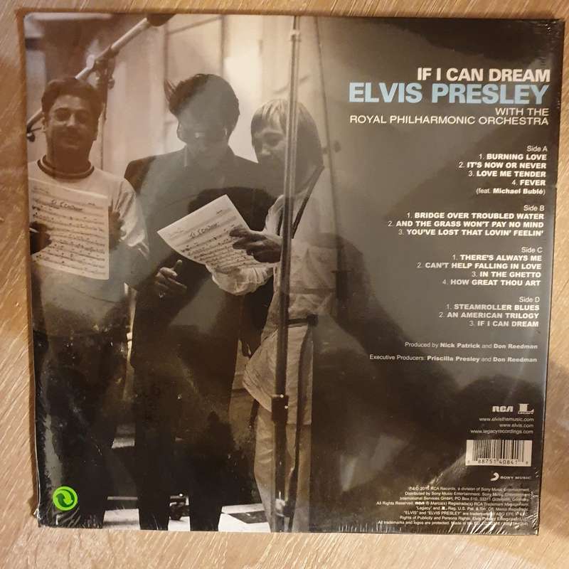 Elvis Presley With The Royal Philharmonic Orchestra  If I Can Dream - Double Vinyl LP Recor...