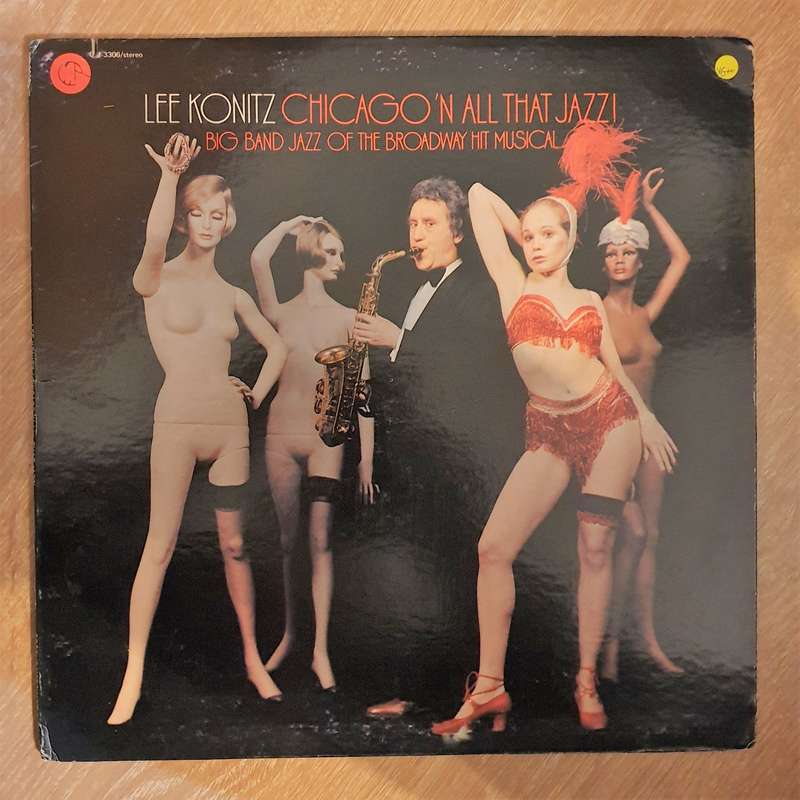 Lee Konitz  Chicago 'N All That Jazz - Vinyl LP Record - Opened  - Very-Good+ Quality (VG+)
