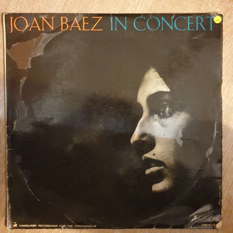 Joan Baez  In Concert - Vinyl LP Record (VG+)