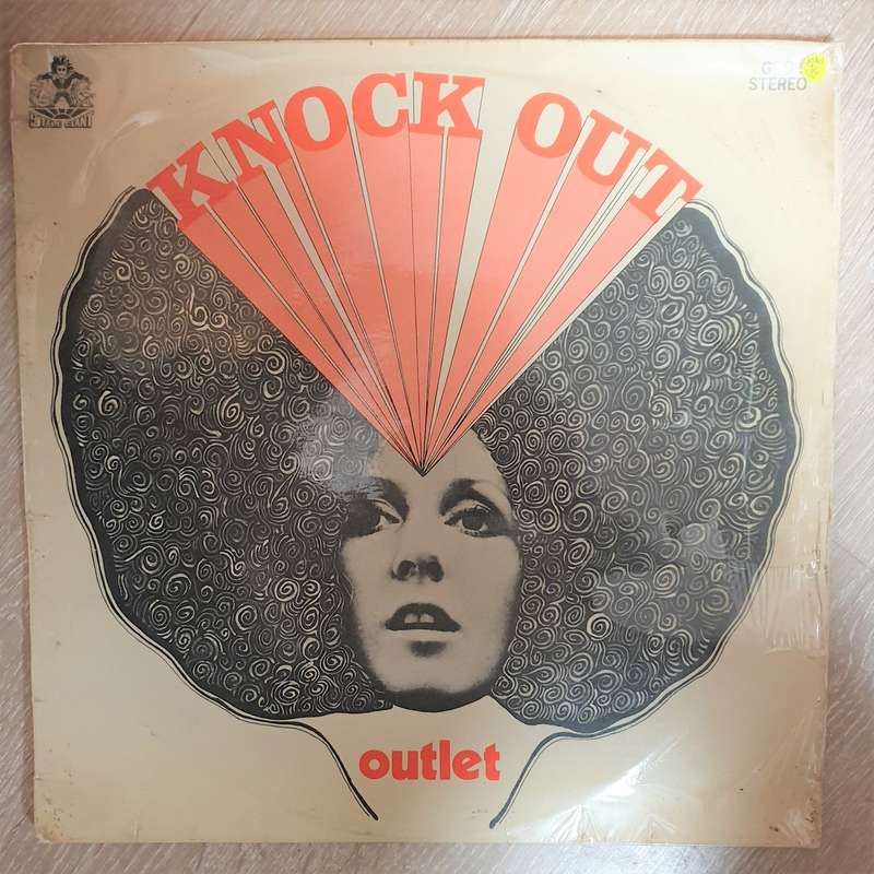 The Outlet  Knock Out -  Rare SA  Vinyl LP Record - Opened  - Very-Good Quality (VG)