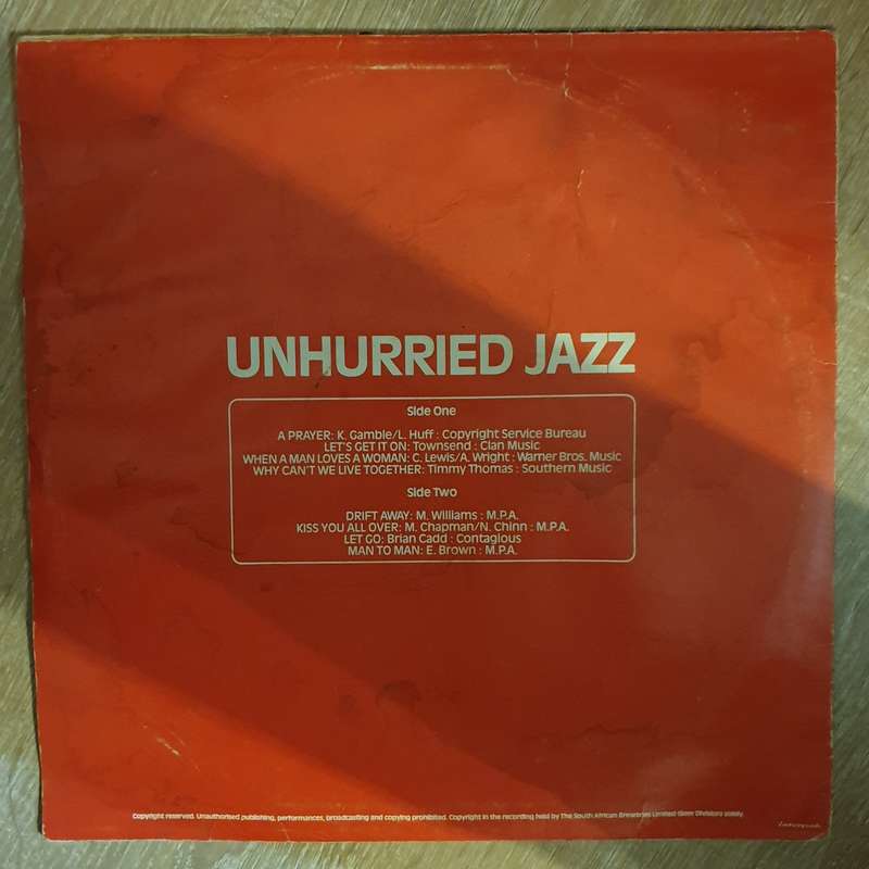 Lion Lager - Unhurried Love - Paul Mattisson  Vinyl LP Record - Opened  - Very-Good Qual...