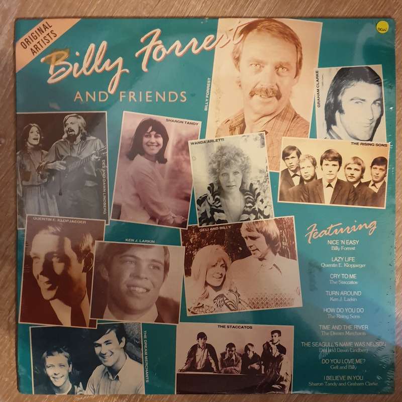 Billy Forrest and Friends - Rare SA Vinyl LP Record - Sealed