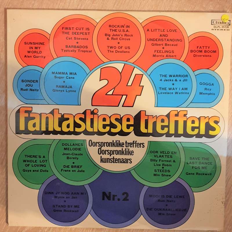 24 Fantastieste Treffers- Original Artists- Vol 2   Vinyl LP Record - Opened  - Very-Good+ ...