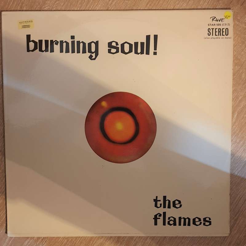 The Flames - Burning Soul (STAR505) -  Vinyl LP Record (VG+)