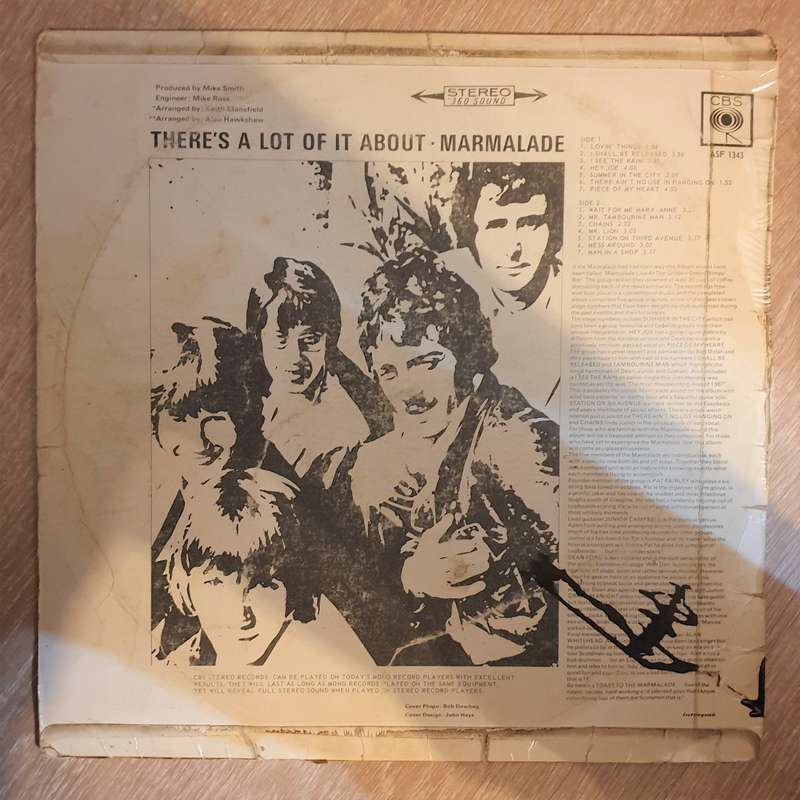 The Marmalade  There's A Lot Of It About - Vinyl LP Record - Opened  - Good Quality (G)