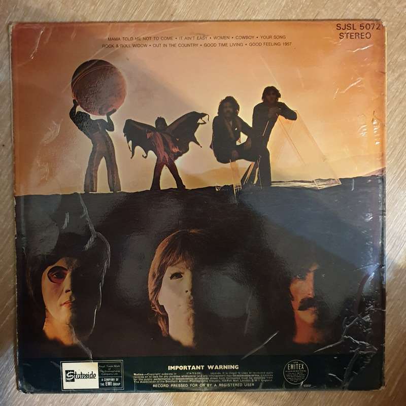 Three Dog Night  It Ain't Easy  Vinyl LP Record - Opened  - Very-Good- Quality (VG-)