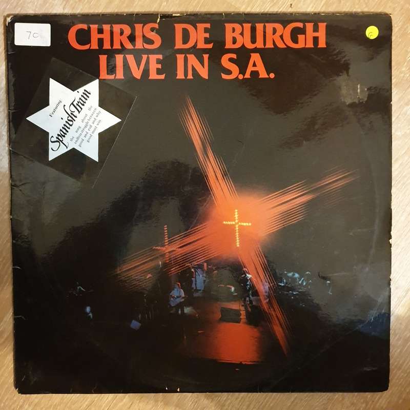 Chris de Burgh  Live In South Africa - Vinyl LP Record - Opened  - Good Quality (G)