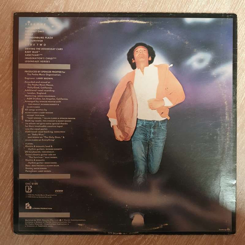 Allan Clarke - Legendary Heroes - Vinyl LP Record - Opened  - Very-Good+ Quality (VG+)
