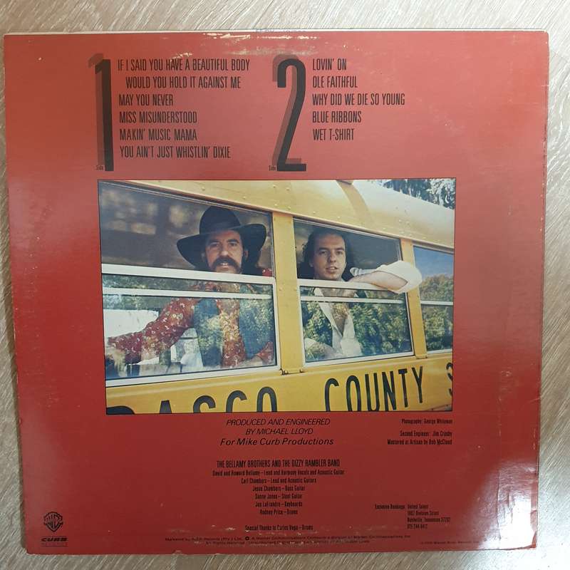 Bellamy Brothers  The Two And Only -  Vinyl LP Record - Very-Good+ Quality (VG+)