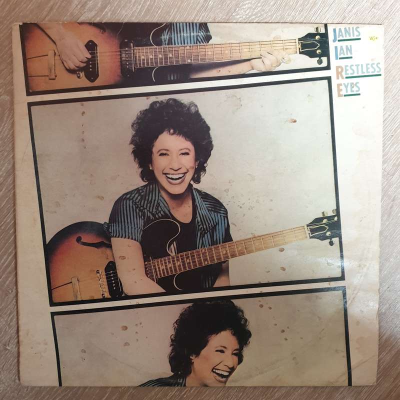 Janis Ian  Restless Eyes -  Vinyl LP Record - Very-Good+ Quality (VG+)