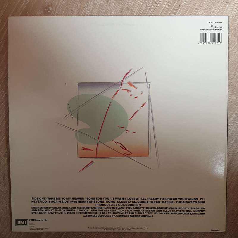 John Miles - Play On - Vinyl LP Record  (VG+)