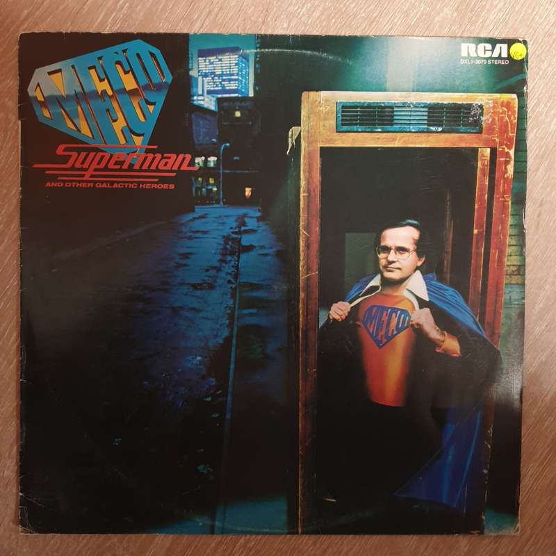 Meco  Superman And Other Galactic Heroes -  Vinyl LP Record - Very-Good+ Quality (VG+)