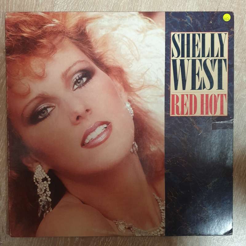 Shelly West  Red Hot -  Vinyl LP Record - Very-Good+ Quality (VG+)