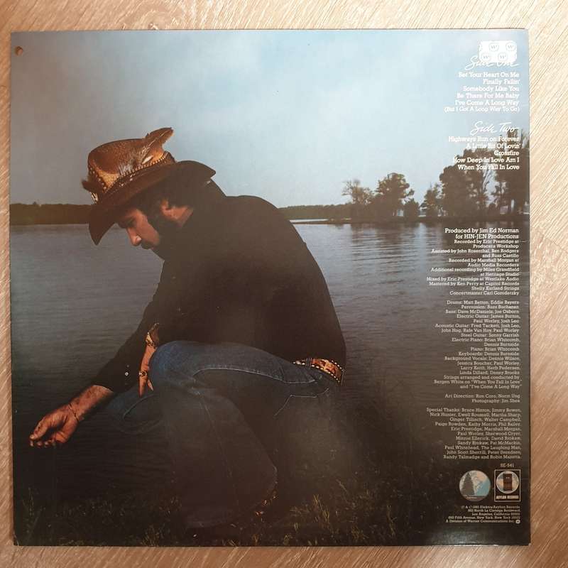 Johnny Lee   Bet Your Heart On Me  - Vinyl LP Record - Very-Good+ Quality (VG+)