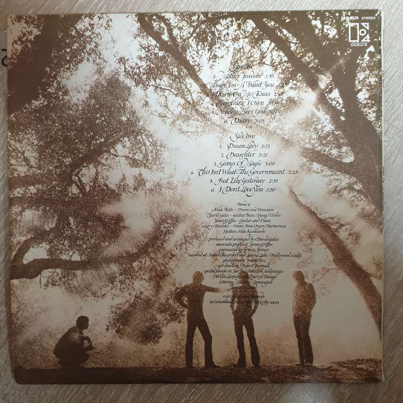 Bread - Baby I'm a Want You  - Vinyl LP Record - Very-Good+ Quality (VG+)