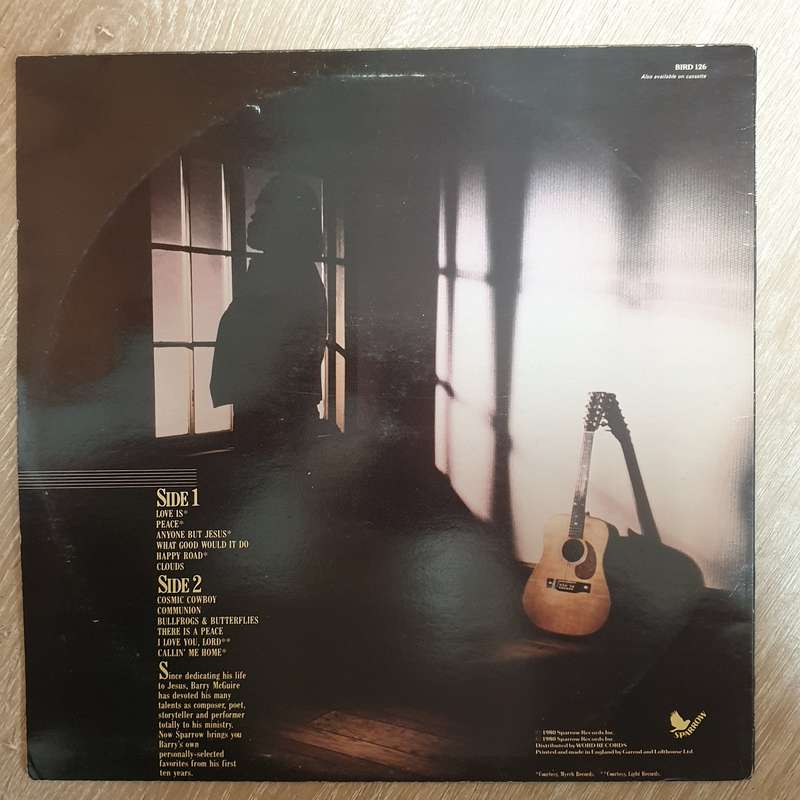 Barry McGuire  Best Of Barry McGuire - Vinyl LP Record - Very-Good+ Quality (VG+)