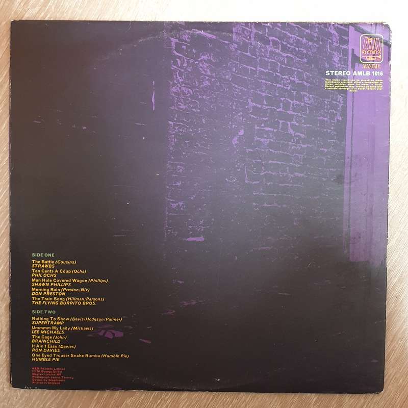 Heads In - Various - Original Artists (Strawbs, Humble Pie, Shawn Phillips...)  - Vinyl LP Record...