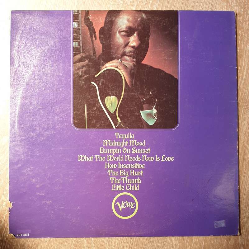 Wes Montgomery  Tequila - Vinyl LP Record - Very-Good+ Quality (VG+)