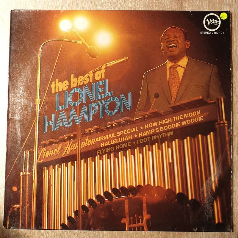 Lionel Hampton  The Best Of Lionel Hampton - Vinyl LP Record - Very-Good+ Quality (VG+)